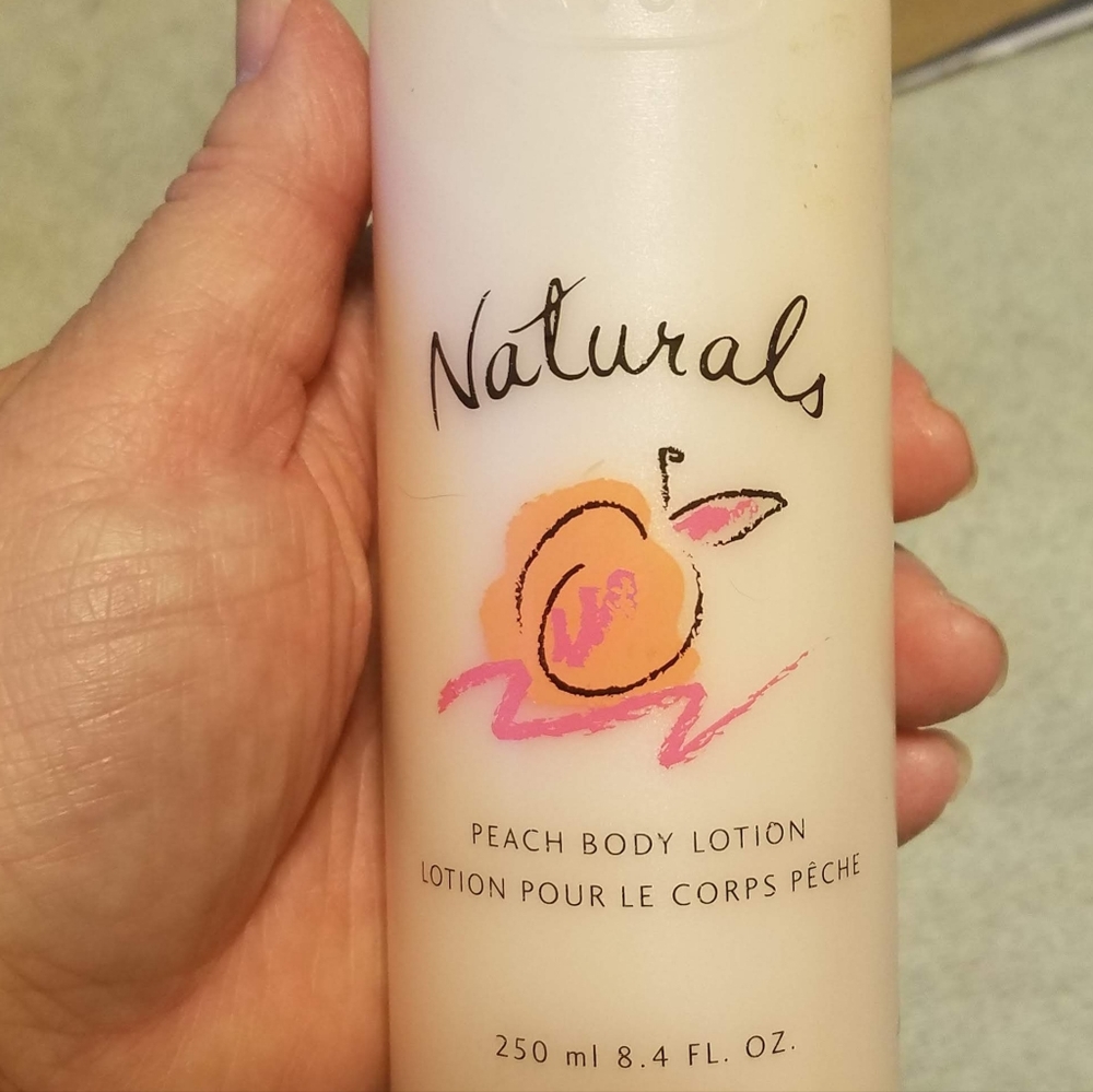 Avon Naturals PEACH body lotion 8.4 fl.oz.Please go to my page and see other i